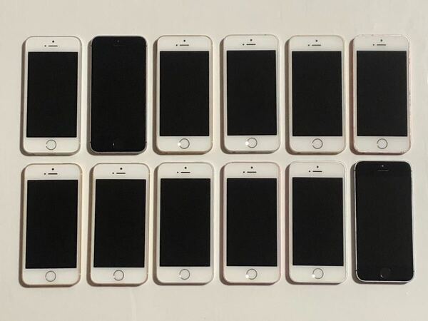 SIMフリー iPhone SE ×12台 32GB 16GB 第一世代 iPhoneSE アイフォン Apple アップル スマートフォン 送料無料