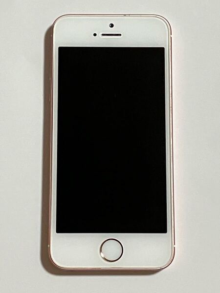 SIMフリー iPhone SE 16GB ローズゴールド 第一世代 iPhoneSE アイフォン Apple アップル スマートフォン 送料無料 ホームボタン難あり