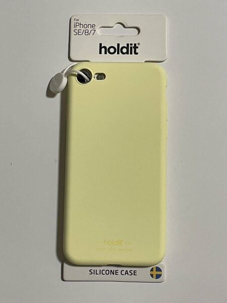 未使用 iPhoneケース holdit ケース iPhone 7 8 SE2 SE3 iPhoneSE2 iPhoneSE3 シリコンケース ホールディット