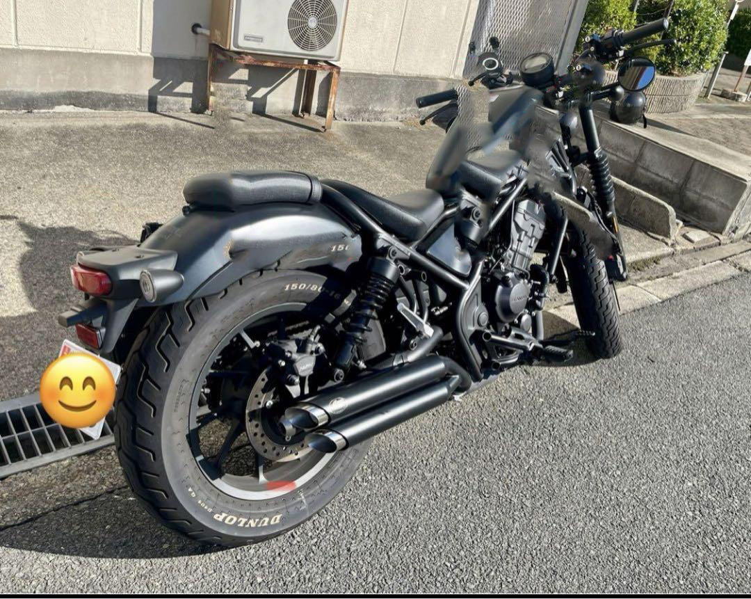 セール中 新型レブル250用マフラーgem speed製 V4音調整済み 新型レブル250 (2023年式モデル)マフラーgem speed製 (V4音