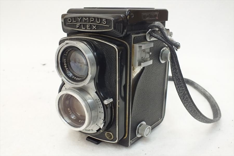 完動品 OLYMPUS FLEX A 3.5 ii型 二眼レフ Yahoo!オークション -「olympus flex」の落札相場・落札価格