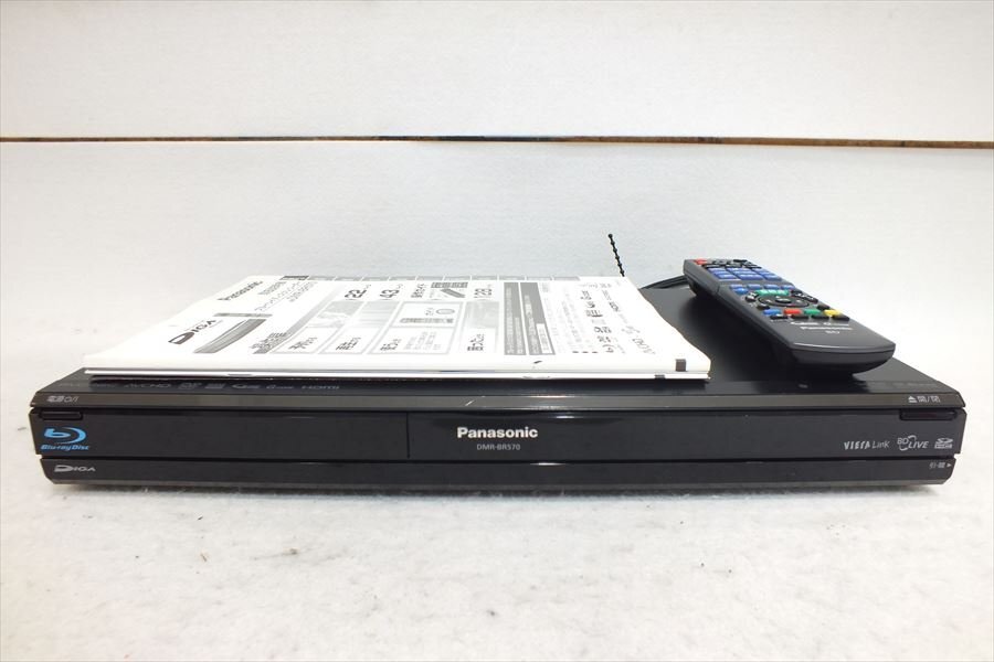 Panasonic DMR-BR570 ブルーレイレコーダー 中古 2025年最新】Yahoo!オークション -dmr-br570の中古品・新品・未