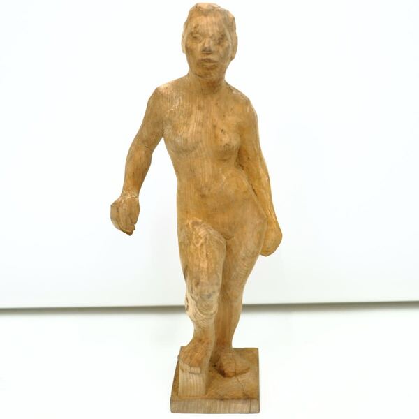 アンティーク 木彫り 裸婦像 女体像 芸術 彫刻作品 アート 古道具 オブジェ 木彫 裸女像 美人像 置物 仏教美術