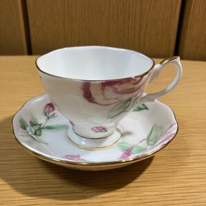 ▼ ロイヤルアルバート≪ローズクラウド カップ&ソーサー 1客≫ROYAL ALBERT ROSE CLOUDS バラ 薔薇