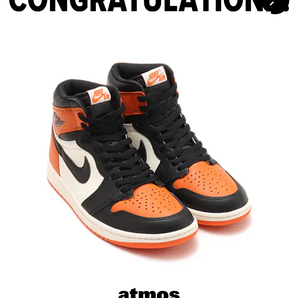 【25.5cm】NIKE AIR JORDAN 1 RETRO HIGH OG Shattered Backboard エアジョーダン1 シャッタードバックボード 新品未使用
