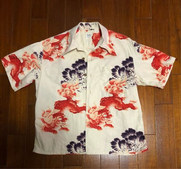 SUN SURF サンサーフ アロハシャツ 唐獅子牡丹スペシャルエディション京都