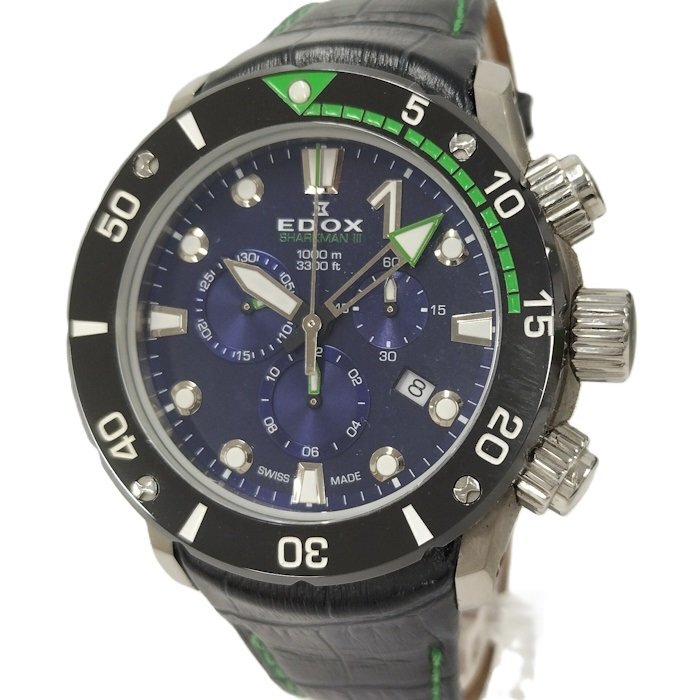 ジャンク品　EDOX(エドックス) シャークマン ジャンク品 EDOX(エドックス) シャークマン - メルカリ