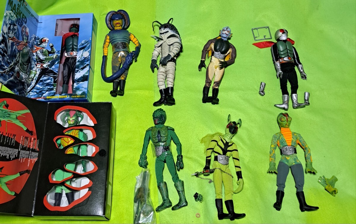 仮面ライダー旧1号2号 新1号2号 4点セット メディコムトイ 新品未開封 Yahoo!オークション -「メディコム 仮面ライダー旧1号」の落札