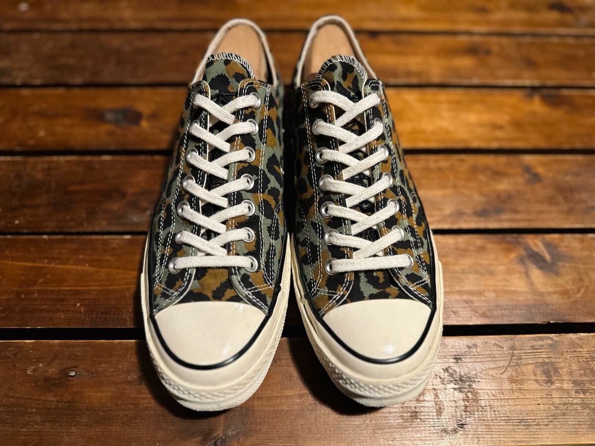 ◇ CONVERSE×glamb レオパード、サイドファスナー スニーカー サイズ26 ブラウン/マルチ レディースメンズ E ◇ CONVERSE×glamb レオパード、サイドファスナー スニーカー サイズ26 ブラウン/マルチ レディースメンズ E