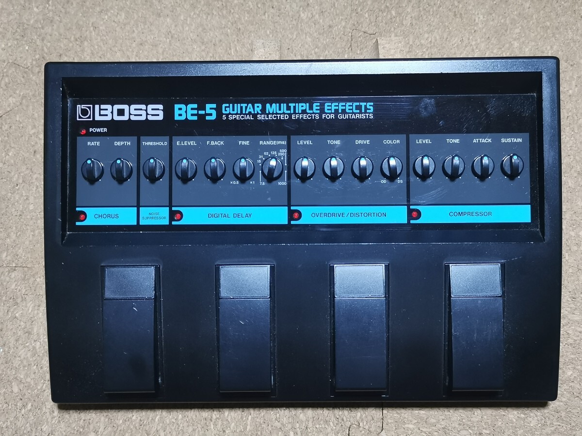BOSS BE-5(マルチエフェクター) + エフェクターケース Yahoo!オークション -「?be」(マルチエフェクター