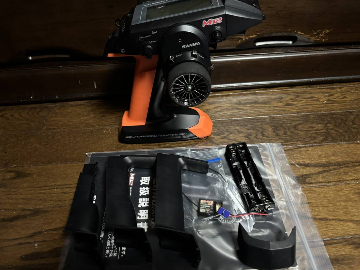 SANWA M12S 送信機 481付【中古】 Yahoo!オークション -「サンワ m12」(プロポセット) (プロポ)の