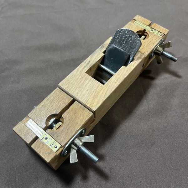 即決 和則 角面取り鉋 30mm 即使用可 japanese plane woodwork №8965