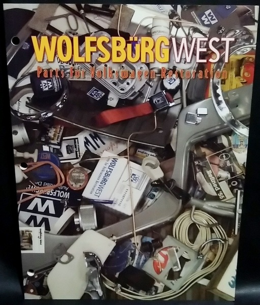 空冷 VW WOLFSBURG WEST パーツカタログ フォルクスワーゲン VOLKSWAGEN タイプ1 ビートル タイプ2 ワーゲンバス 全110ページ