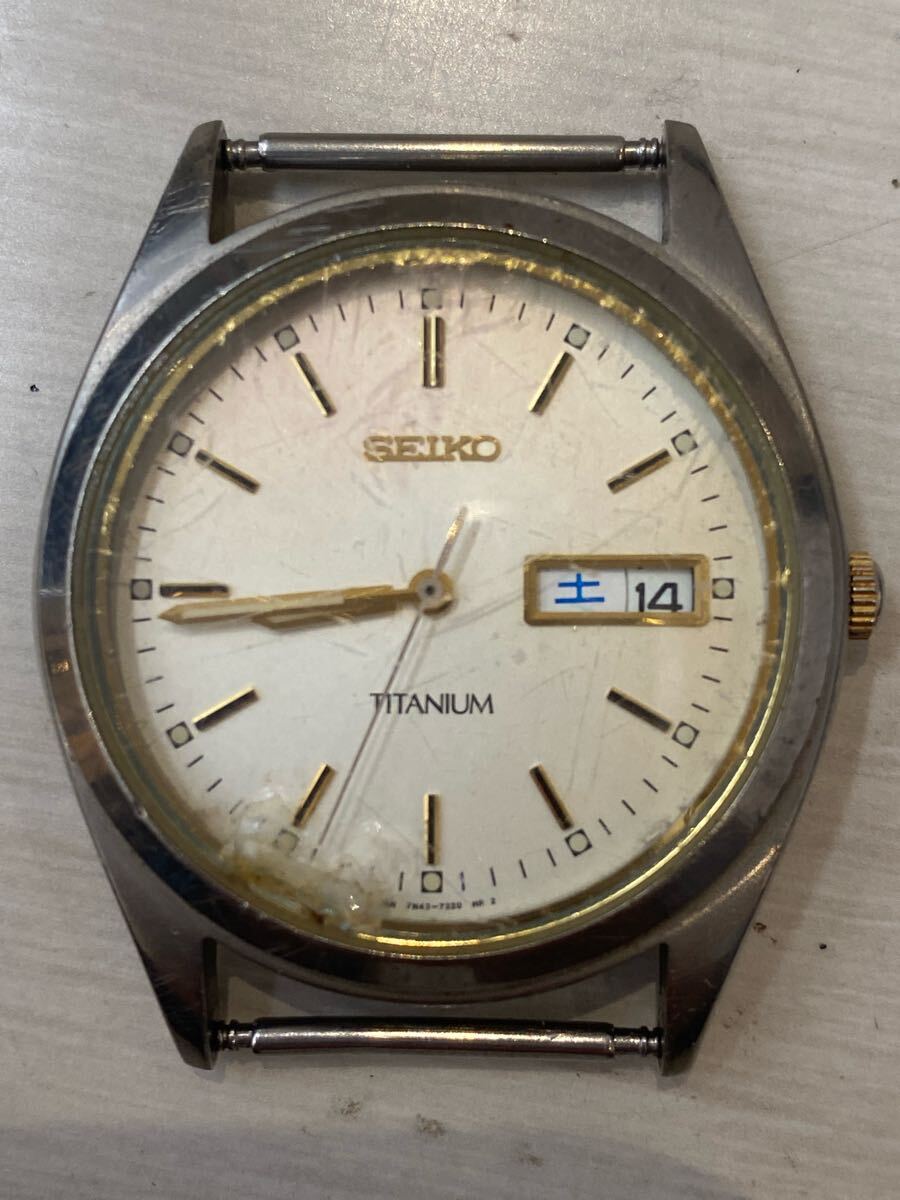 SEIKO セイコー 7N43-5011 90年製 スクエア クォーツ 腕時計 2025年最新】Yahoo!オークション -seiko 7n43(セイコー)の中古品