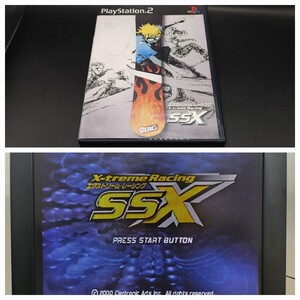 【PS2左②】 エクストリーム・レーシング SSX