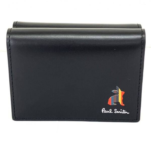 Paul Smith ポール スミス マーケトリー ブライトストライプ ラビット 3つ折り財布 P904