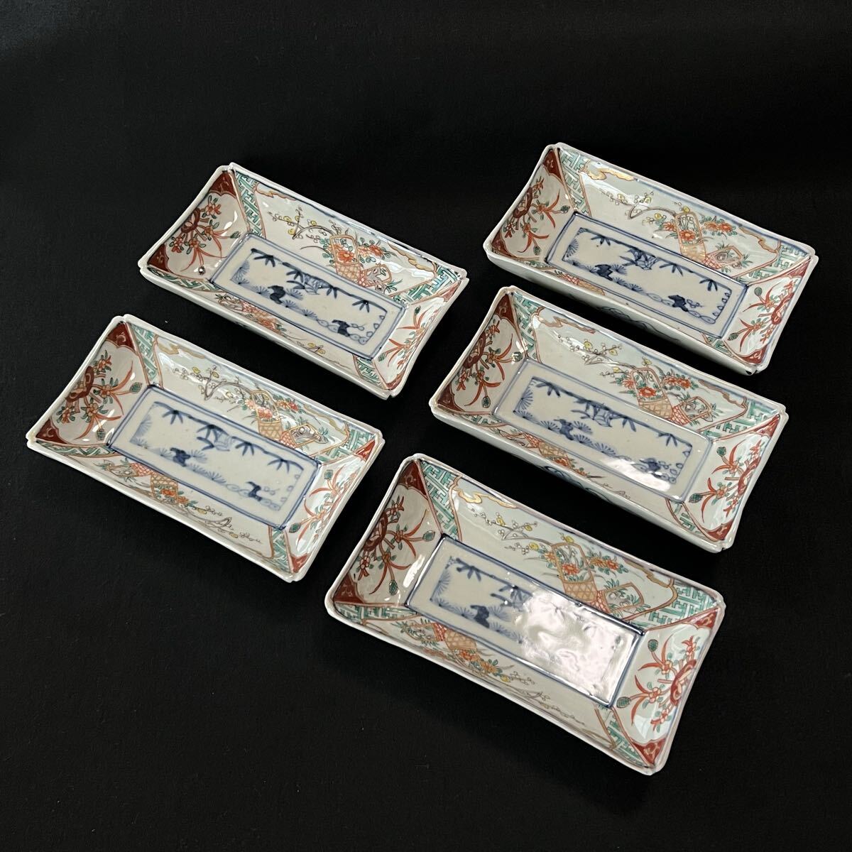 古伊万里 染付 尺寸大角皿 5枚セット 中古品 江戸~明治 2025年最新】Yahoo!オークション -古伊万里 皿 5枚の中古品