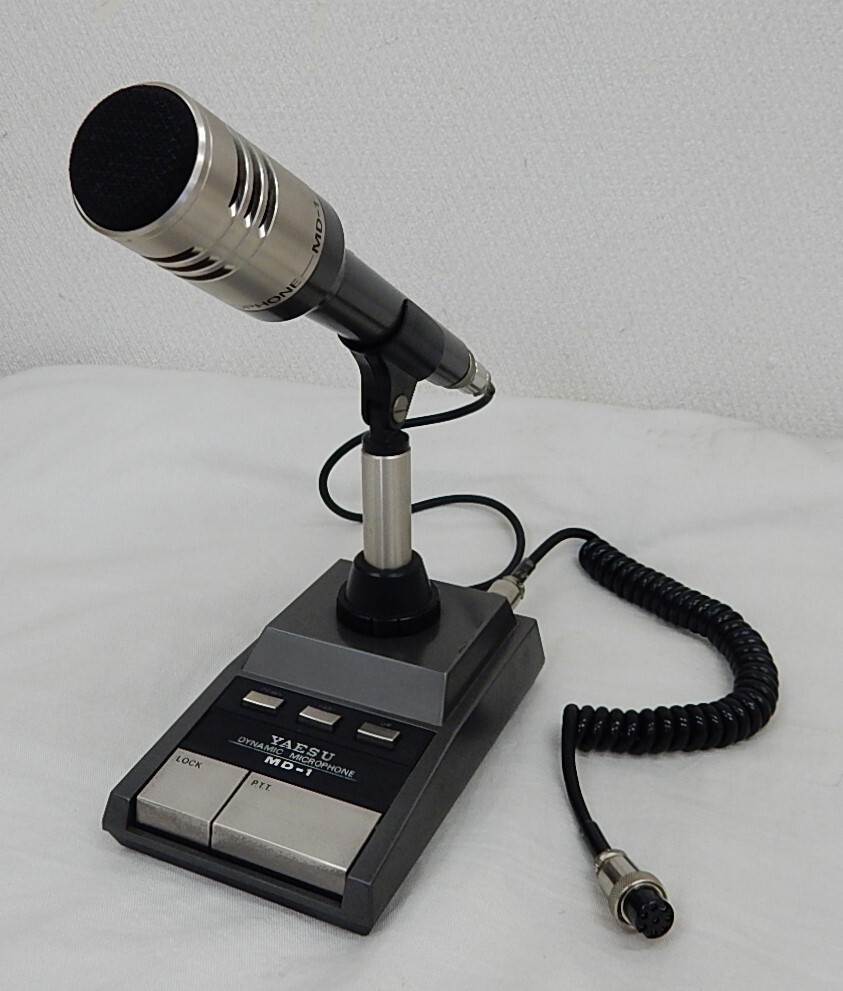 YAESU ダイナミックマイクロフォン Yahoo!オークション -「ダイナミックマイクロホン」(アマチュア