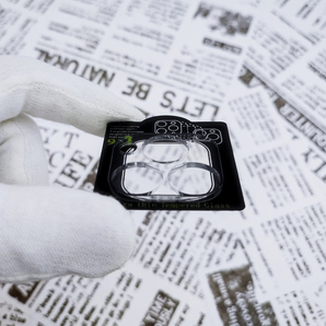 iPhone 13ProMax カメラカバー ガラス 2枚セット (6)