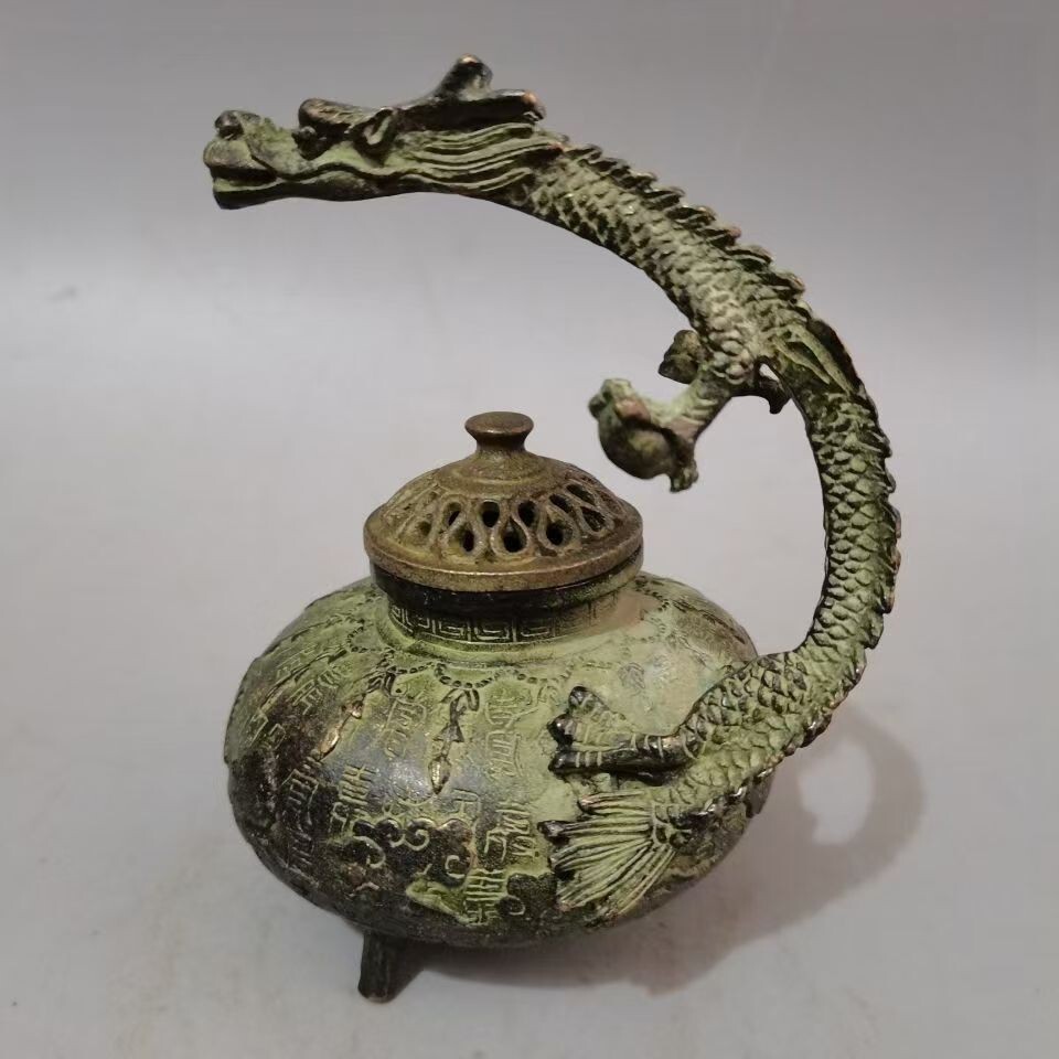 Yahoo!オークション -「青銅 香炉」(金属工芸) (工芸品)の落札