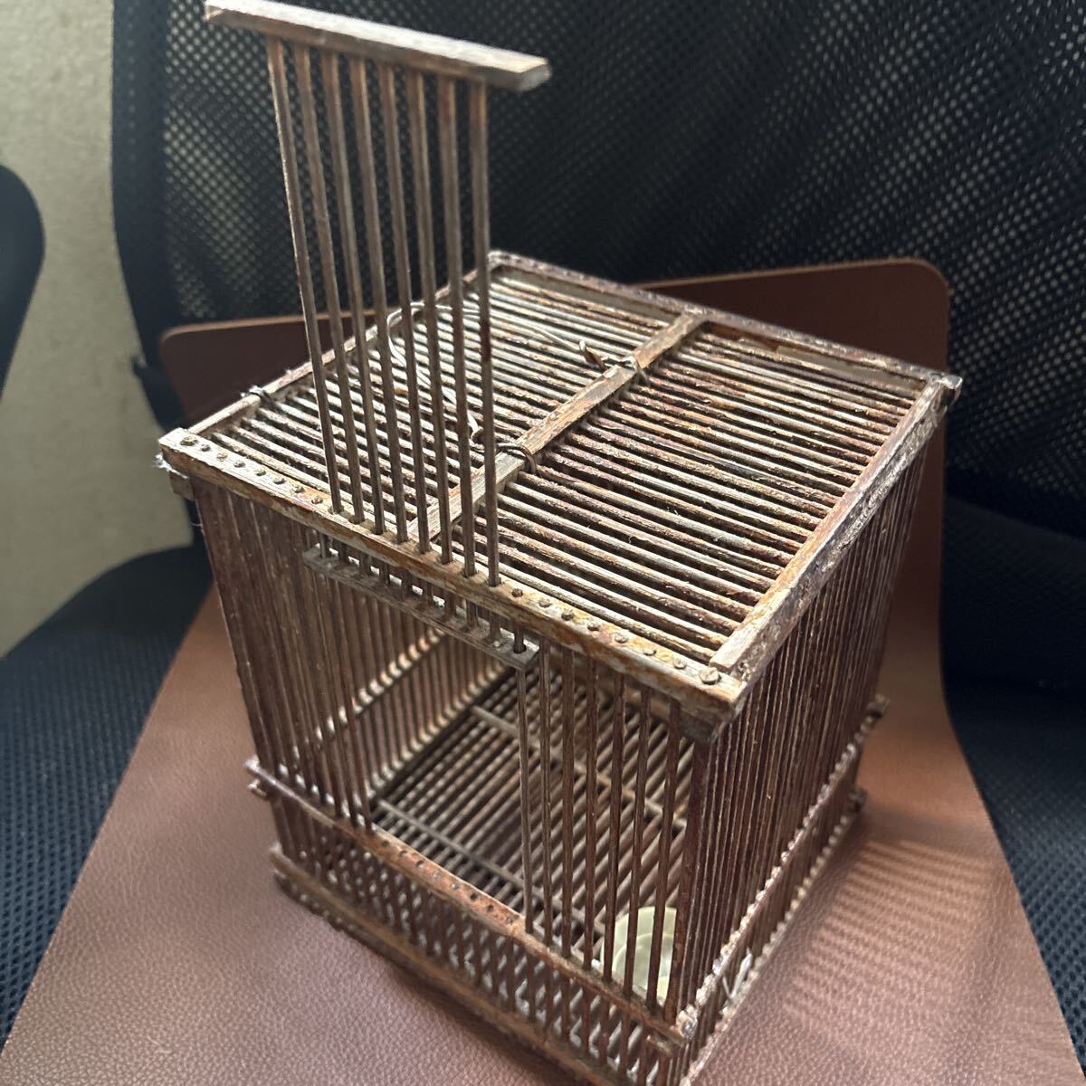 昭和レトロ　戦前　虫カゴ　虫籠　当時物　大量　まとめ　5つセット　両面スタンプ 昭和レトロ 戦前 虫カゴ 虫籠 当時物 大量 まとめ 5つセット