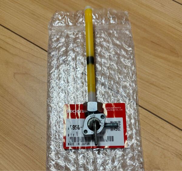 送料無料 ホンダ純正新品 CB400F 398用 フューエルコック パッキン付き 燃料コック ガソリンコック Honda ヨンフォア