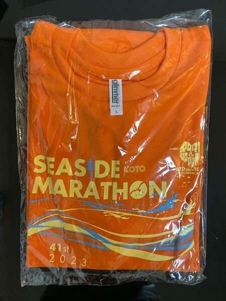 【新品未開封】第41回江東シーサイドマラソン大会 参加記念Tシャツ サイズL
