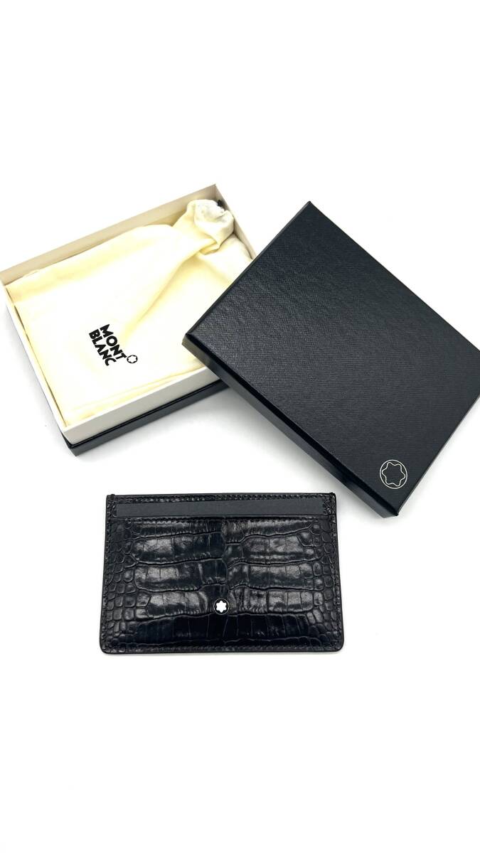 【未使用品】Montblanc クロコダイルレザー 名刺入れ 2025年最新】Yahoo!オークション -モンブラン montblanc 名刺