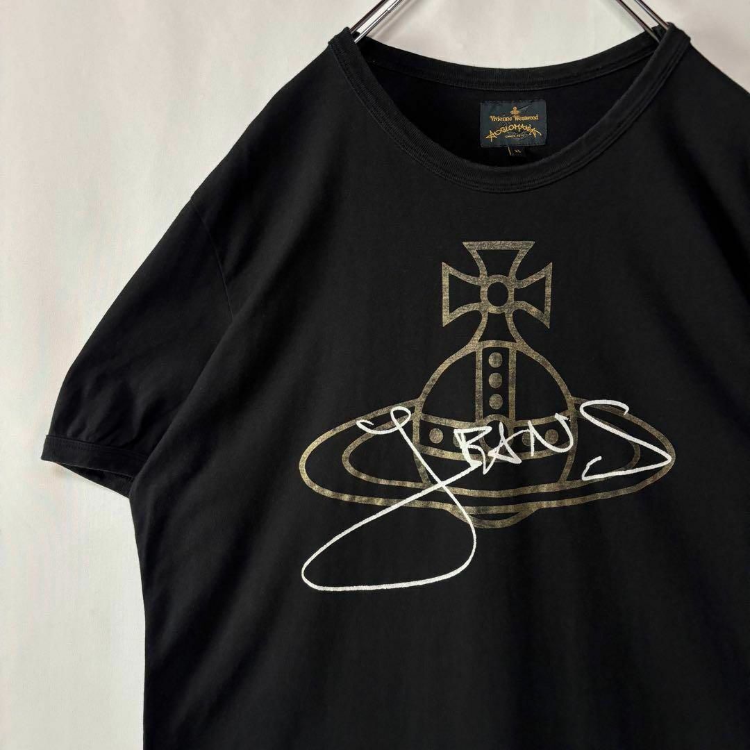 ヴィヴィアンウエストウッドアングロマニア Tシャツ 黒 ロゴプリント 2025年最新】Yahoo!オークション -ヴィヴィアン ウエストウッド