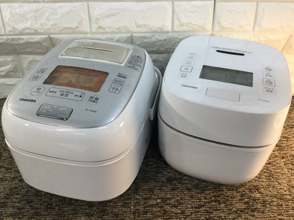 TOSHIBA IH炊飯器 RC-10VSV【ジャンク品】 2025年最新】Yahoo!オークション -RC-10VSVの中古品・新品・未