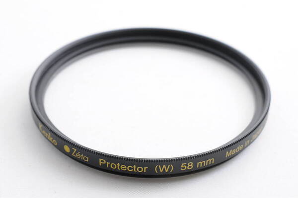 ケンコー KENKO Zeta Protector W 58mm カメラ レンズ フィルター @4226