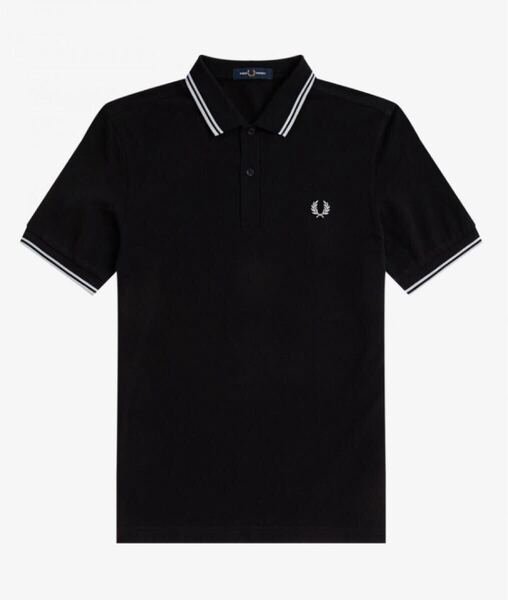 FRED PERRY フレッドペリー ポロシャツ ブラック 新品 タグ付き