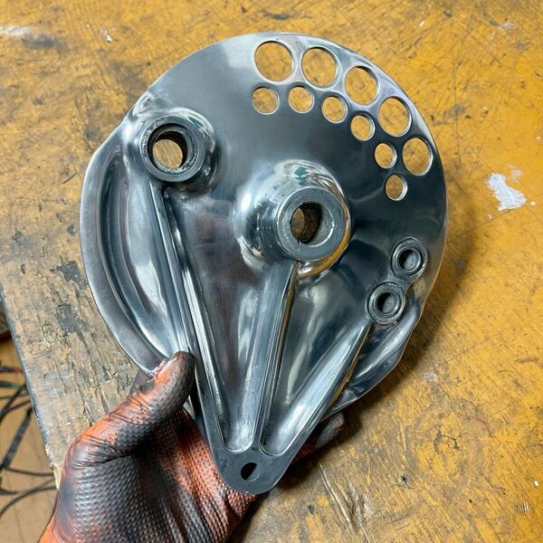 cb750four cb750k ドラムパネル ドリルド バフ仕上げ k0 k1 k2 k3 k4