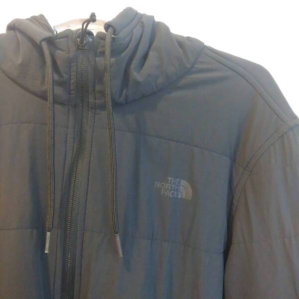 中古 アメリカ古着 THE NORTH FACE ノースフェイス ナイロンジャケット メンズ XLサイズ LL 2L 黒色 ブラック ビンテージ カジュアル