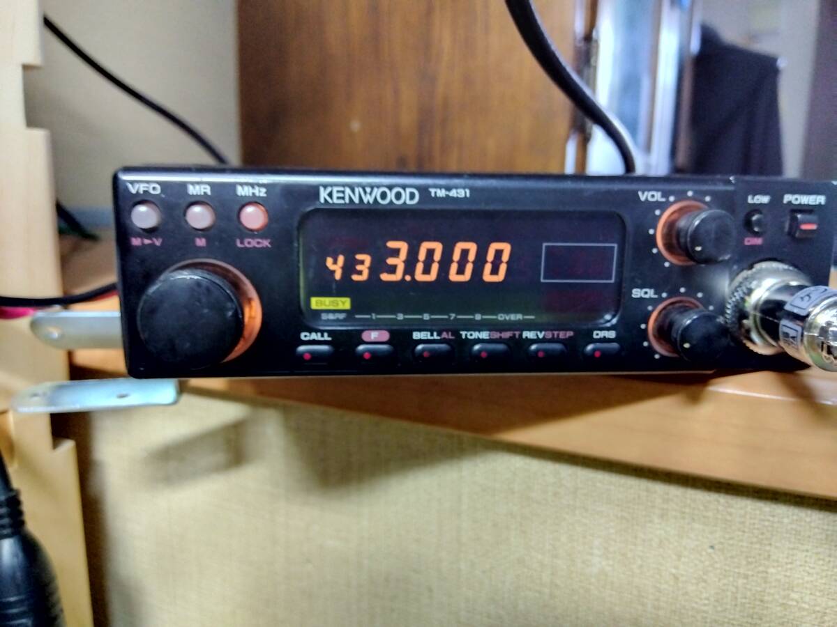 早い者勝ち‼️★KENWOOD TM-431 10w ★LED仕様ー‼️ Yahoo!オークション -「kenwood tm-431」の落札相場・落札価格