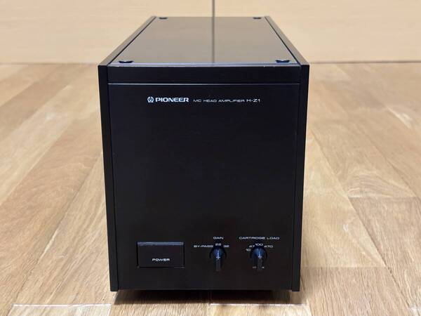 即決/送無 PIONEER パイオニア H-Z1 空前絶後/MCヘッドアンプ 無帰還/スーパーリニアサーキット 物量投入/専用開発パーツ満載 大型/重量級