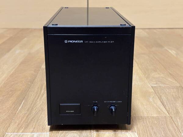 即決/送無 パイオニア PIONEER H-Z1 空前絶後/MCヘッドアンプ 無帰還/スーパーリニアサーキット 物量投入/専用開発パーツ満載 大型/重量級