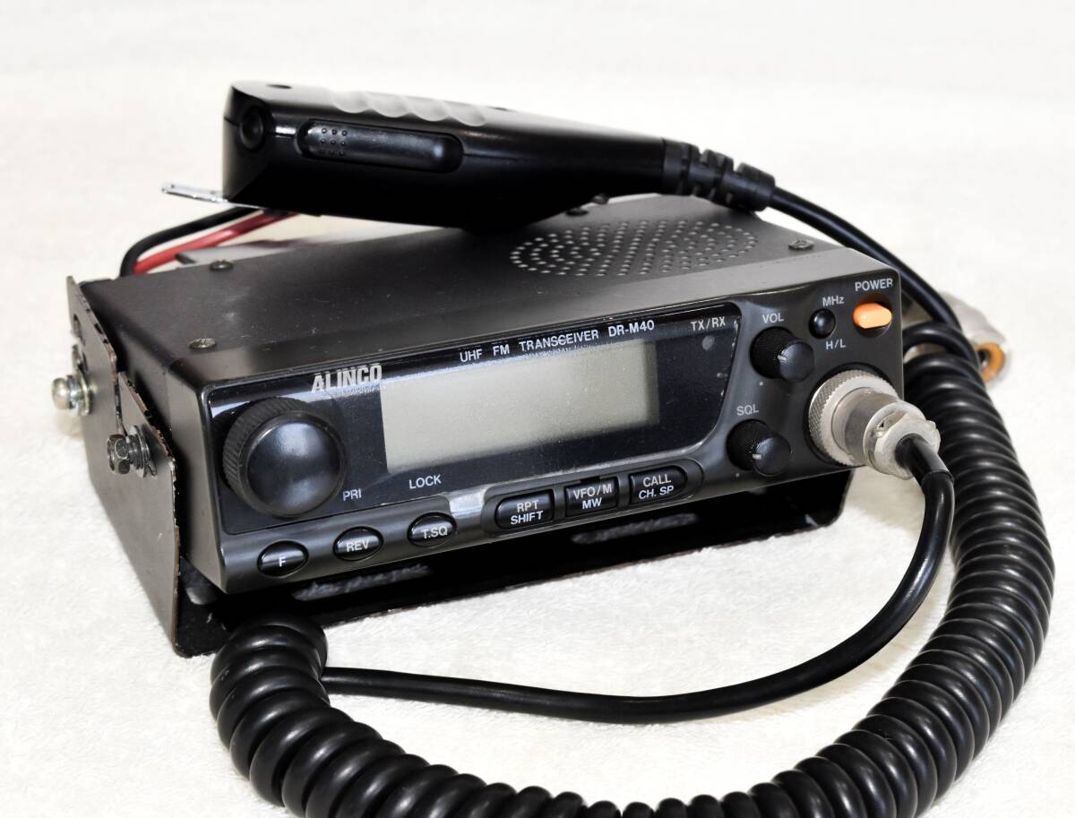 【実動】ALINCO DR-M40(アマチュア無線機) Yahoo!オークション -「m40」(トランシーバー) (アマチュア無線