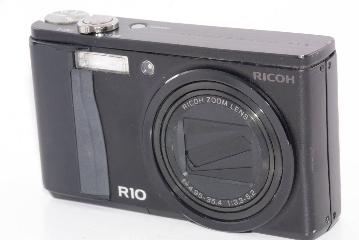 RICOH リコー R10 動作確認済　中古良品 中古】RICOH リコー R10 ブラック コンパクトデジタルカメラ