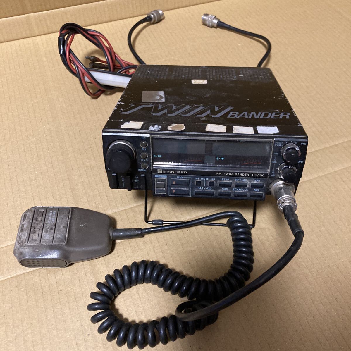 スタンダードTWIN BANDERアマチュア無線C5000 FMトランシーバー Yahoo!オークション -「スタンダード c5000」の落札相場・落札価格
