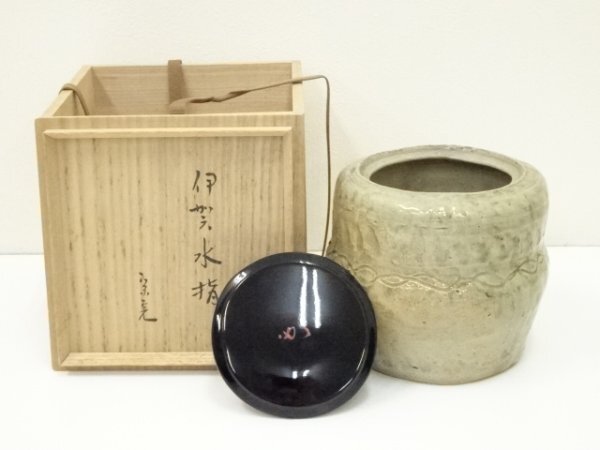 谷本光生 伊賀焼 水指/茶道具/水指/古伊賀 コレクション/三田窯 水指 2025年最新】Yahoo!オークション -伊賀 水指の中古品・新品・未