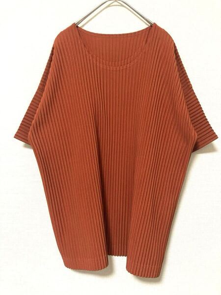オムプリッセ イッセイミヤケ HOMME PLISSE issey miyake プリーツ カットソー 半袖 tシャツ トップス 2 無地