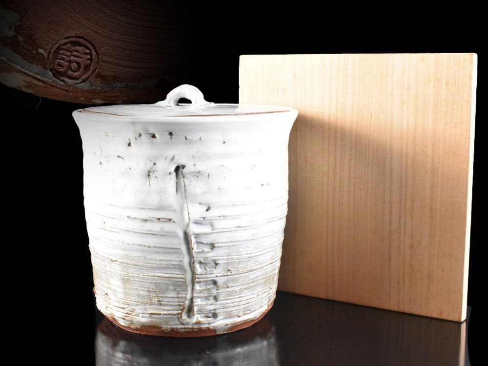 萩焼き 耳付き水差し 2025年最新】Yahoo!オークション - 水指(茶道具 萩)の中古品