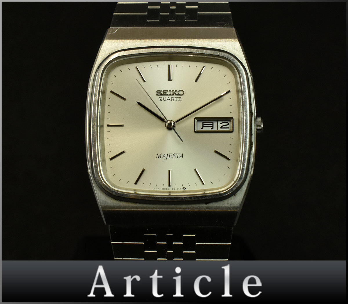 【美品】SEIKO MAJESTA セイコー マジェスタ スクエアフェイス 2025年最新】Yahoo!オークション -seiko majesta(セイコー)の