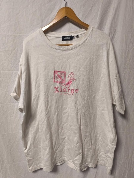 XLARGE 刺繍 NO SMOKING Tシャツ 厚手 メンズ XL