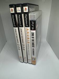 116★ZONE OF THE ENDERS Z.O.E(ゾーンオブジエンダーズ) + ANUBIS + HD PS2 PS3