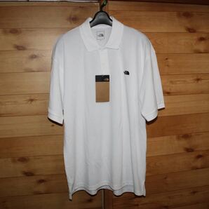 未使用 メンズXL 白 ノースフェイス THE NORTH FACE ショートスリーブエニーパート 半袖ポロシャツ NT22232 送料無料即決