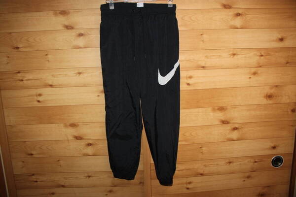 レディースM 黒 NIKE ナイキ ウインドブレーカーパンツ ナイロンパンツ DM6184 送料無料