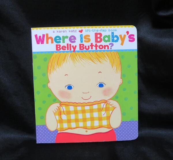 Where is Baby's Belly Button? 「いないいないばあっ!」絵本しかけ本 英語 ★★USED絵本 送料無料★
