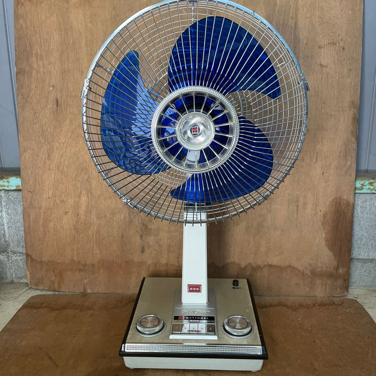 動作品 ナショナル 35センチ座敷扇 F−35P1K アンティーク 昭和レトロ Yahoo!オークション -「ナショナル 扇風機 35」(扇風機) (電化